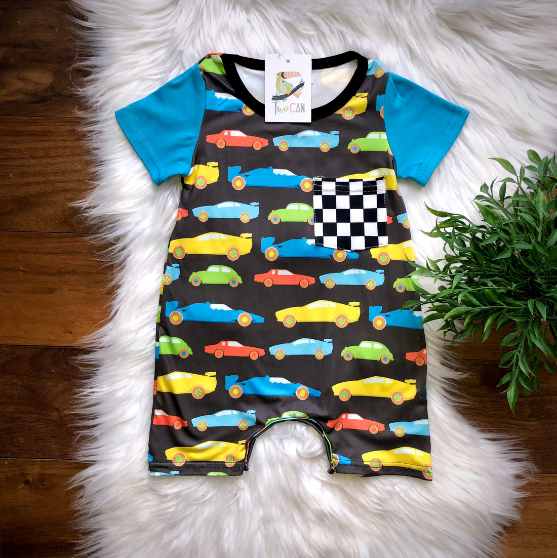 Race Car Romper