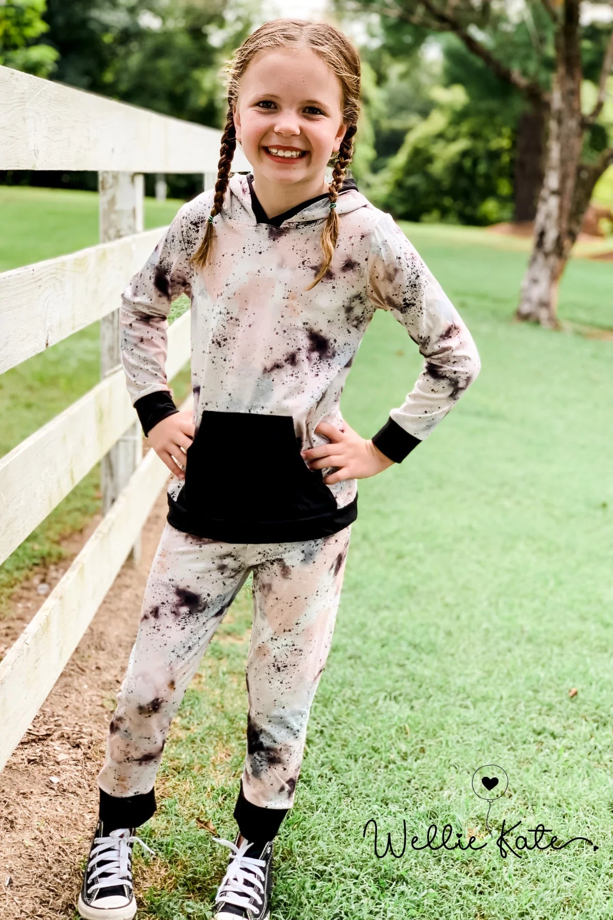 Pre-Order: Splatter Tie Dye Joggers