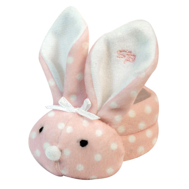 Boo Bunnie, pink polka dot