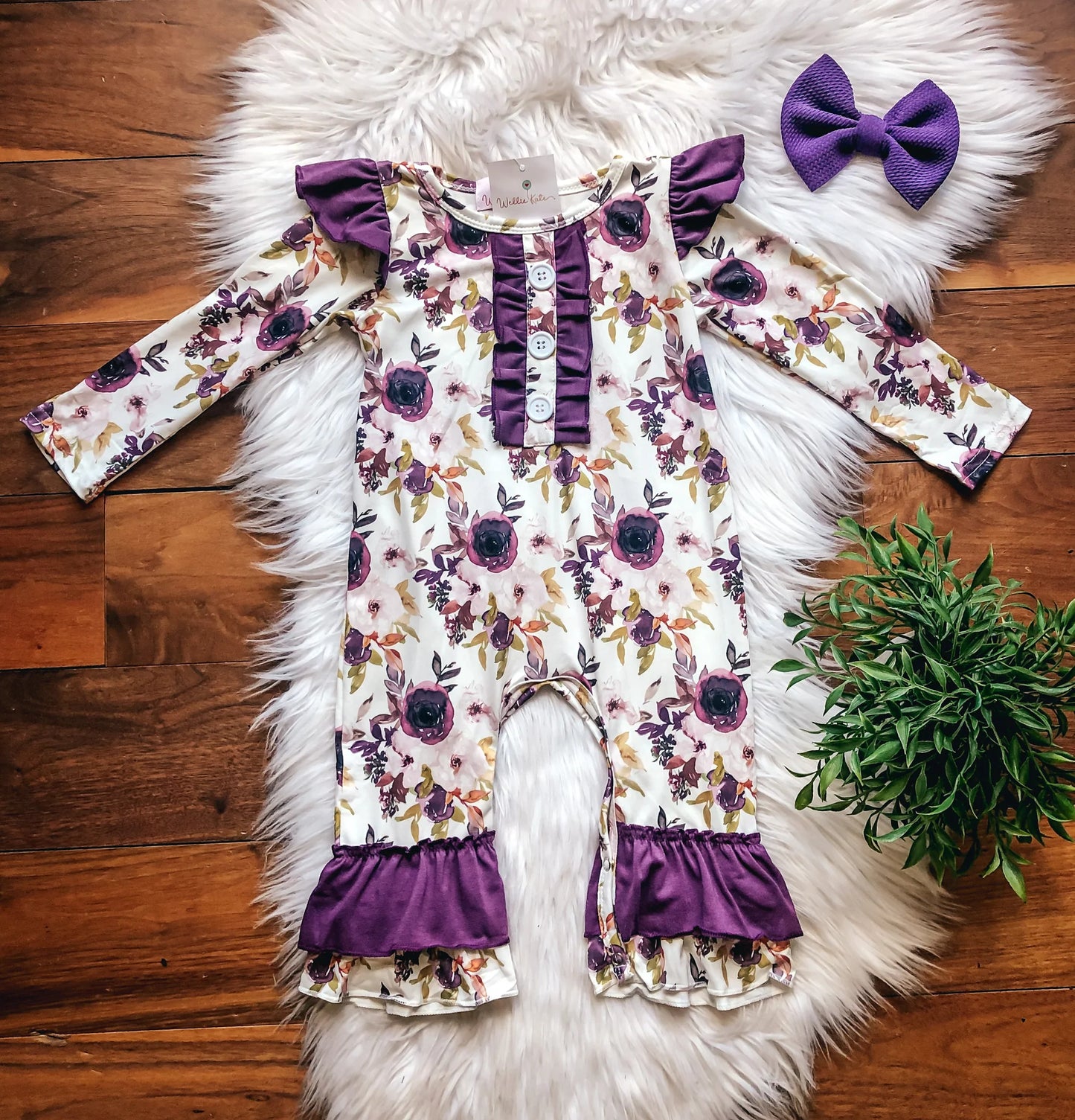 Perfectly Plum Romper