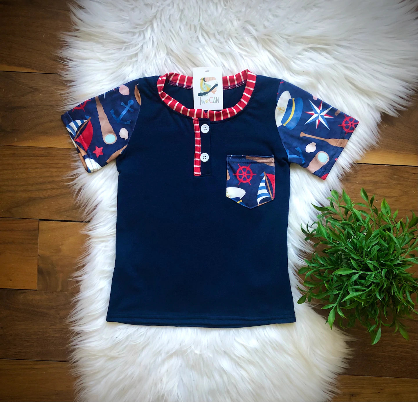 Ships Ahoy Henley Tee