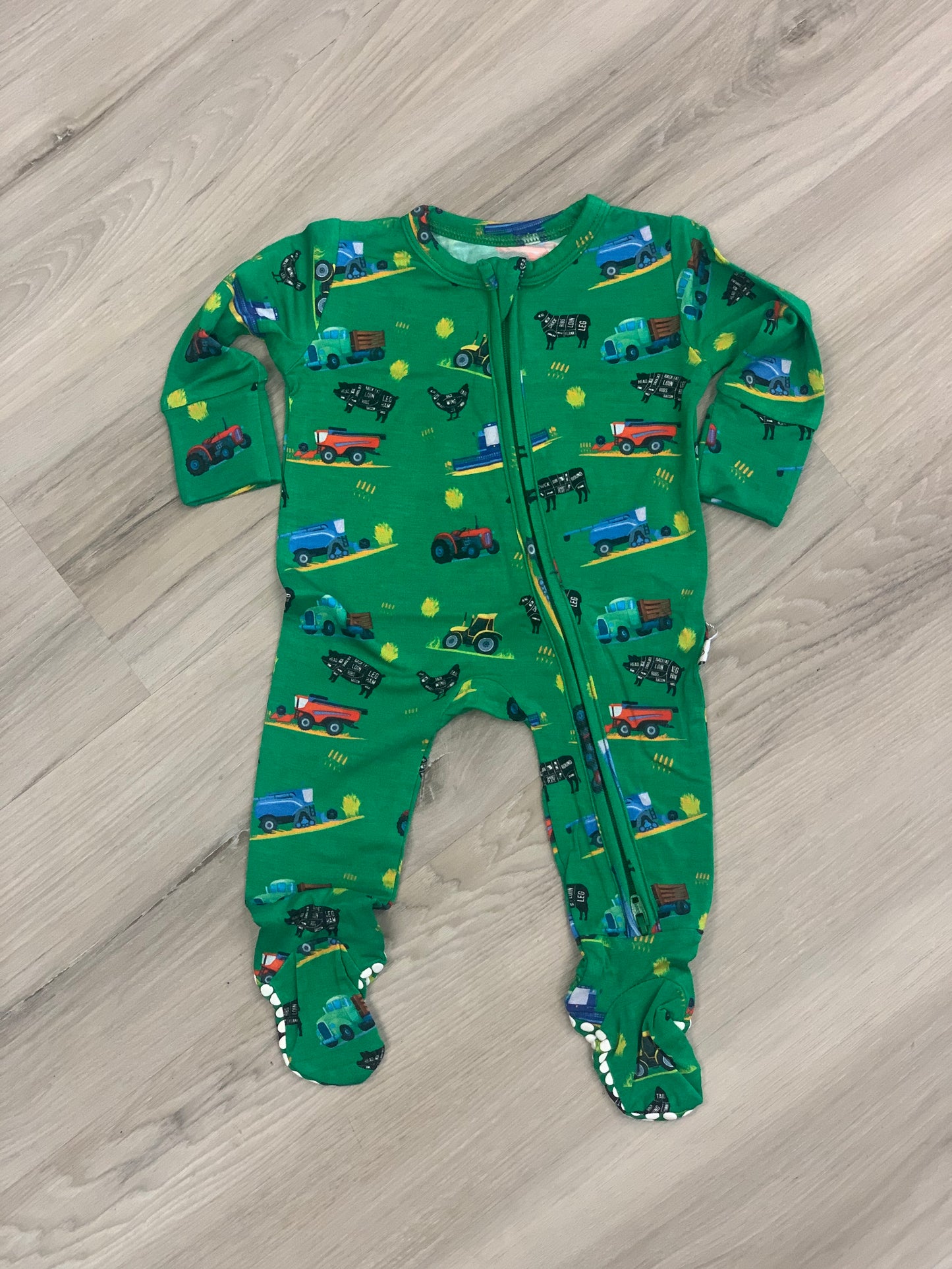 Farm Town Zippered Sleeper