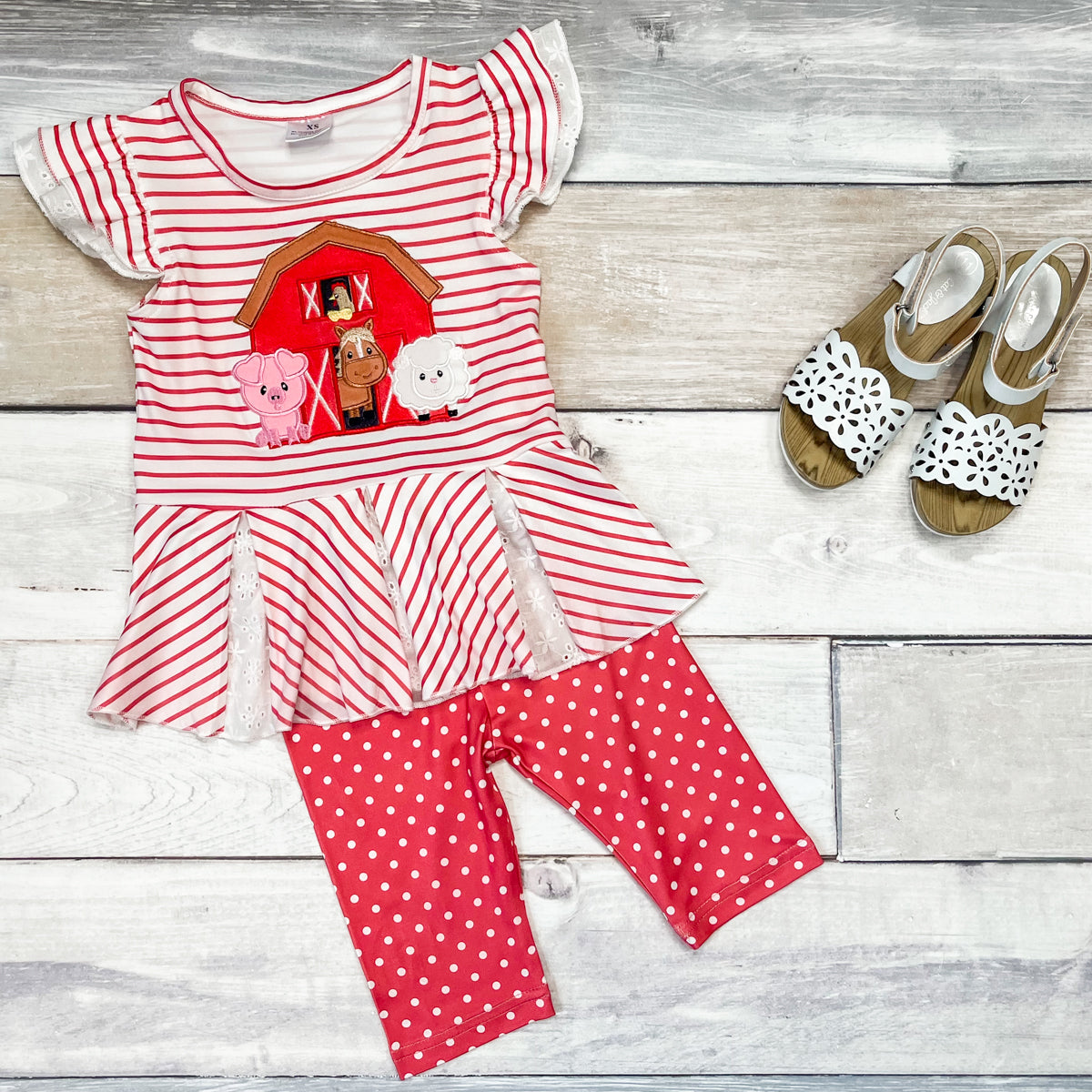 Farm Friends Capri Set