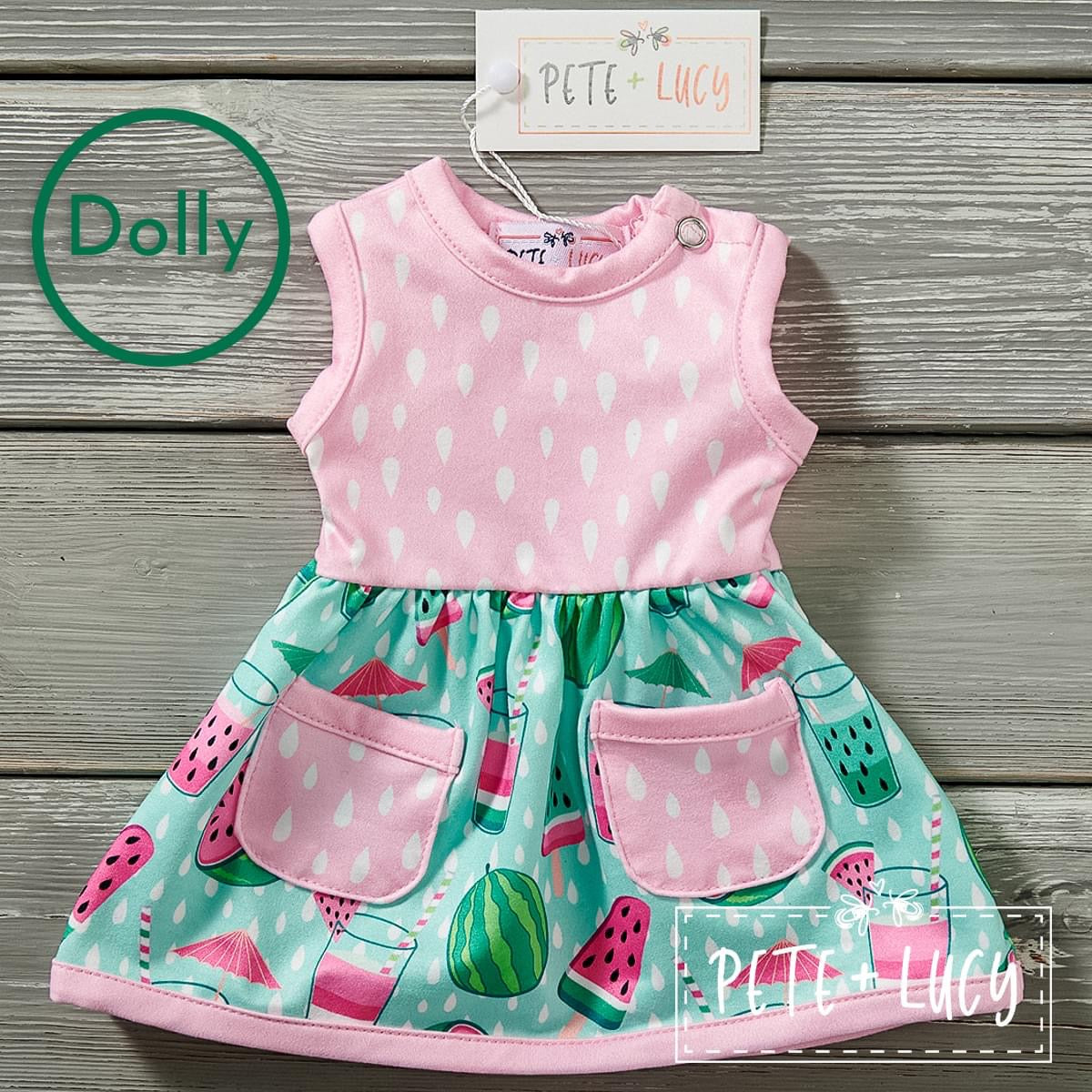 Watermelon Doll Dress