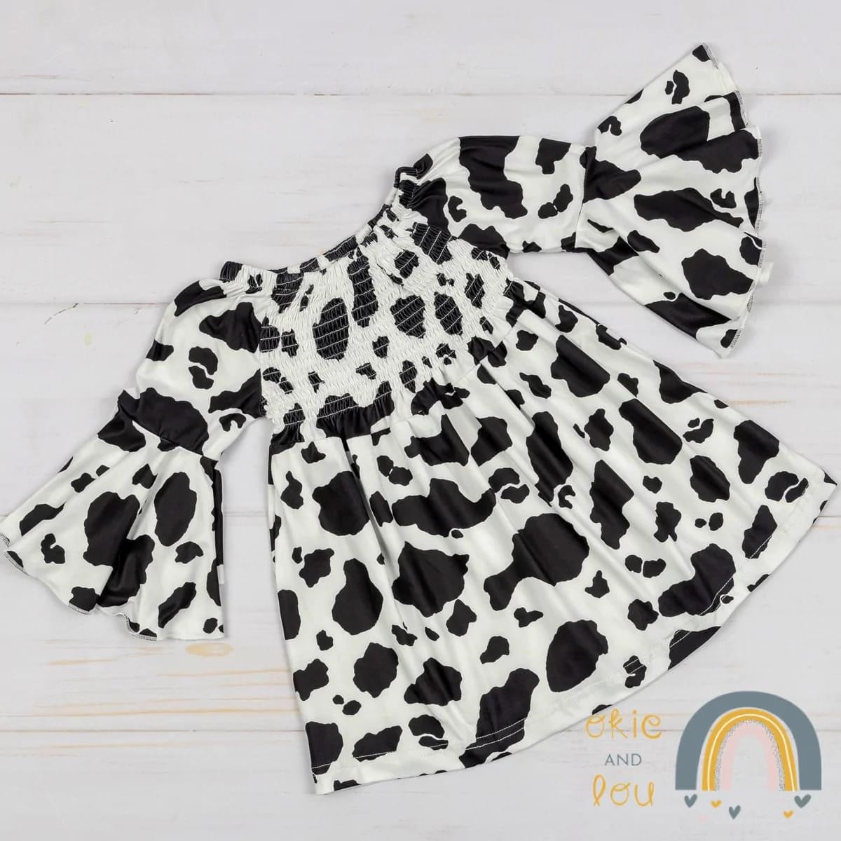 Elegant Moo Cow Dress Bottles 'N Binkies Elegant Moo Cow Dress Bottles 'N Binkies