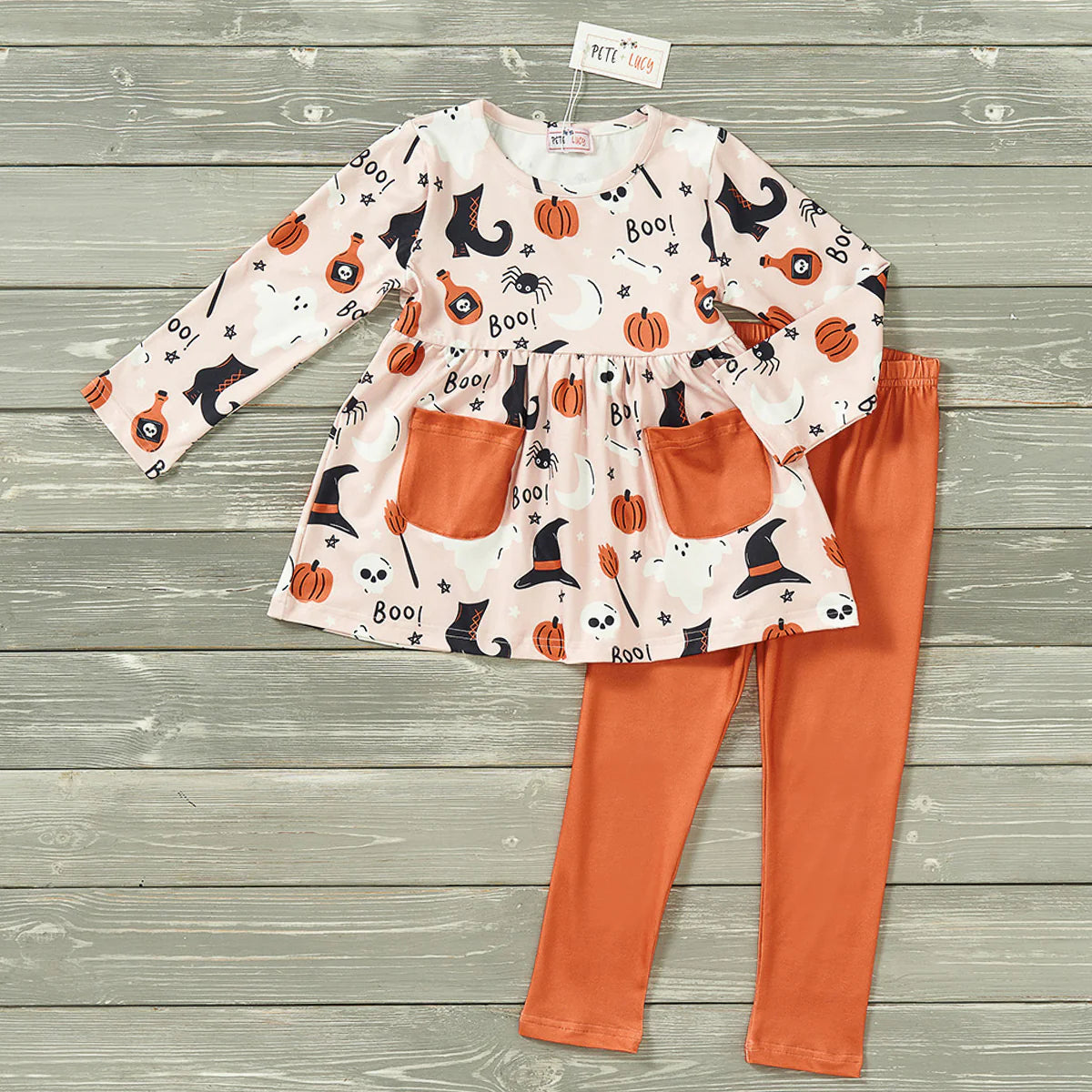 Pre-order: Spooktacular Long Sleeve Tunic and Leggings (Arrives by 9/15/23)