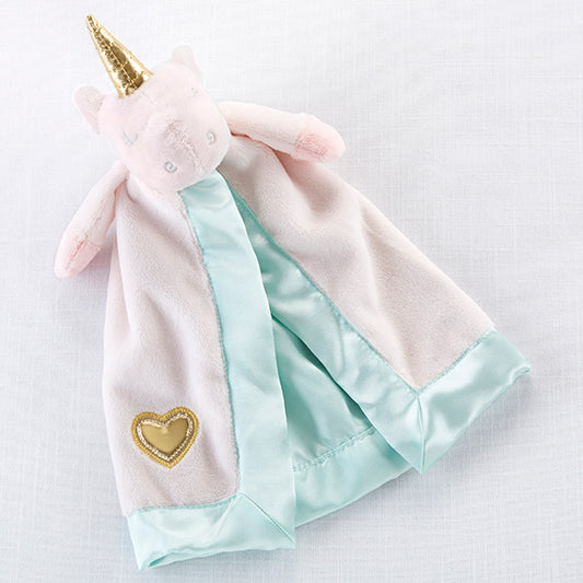 Unicorn Plush Rattle Lovey