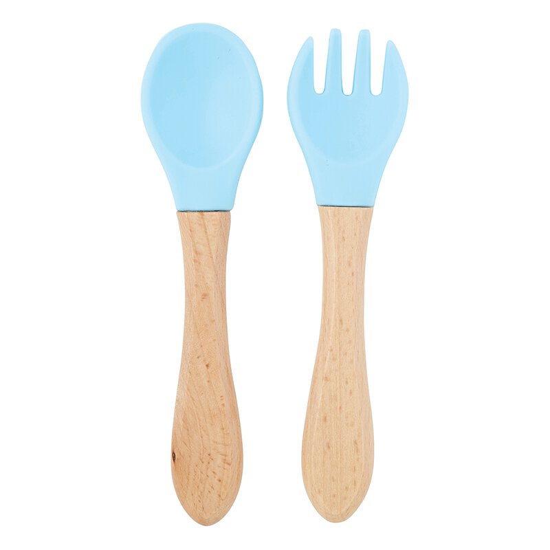 Wooden Handle Silicone Spoons