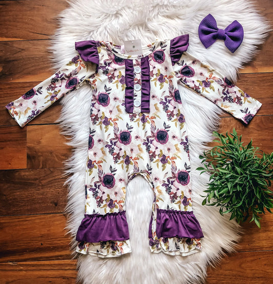 Perfectly Plum Romper