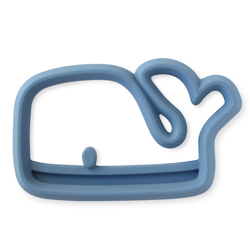 Chew Crew Silicone Teether, Whale
